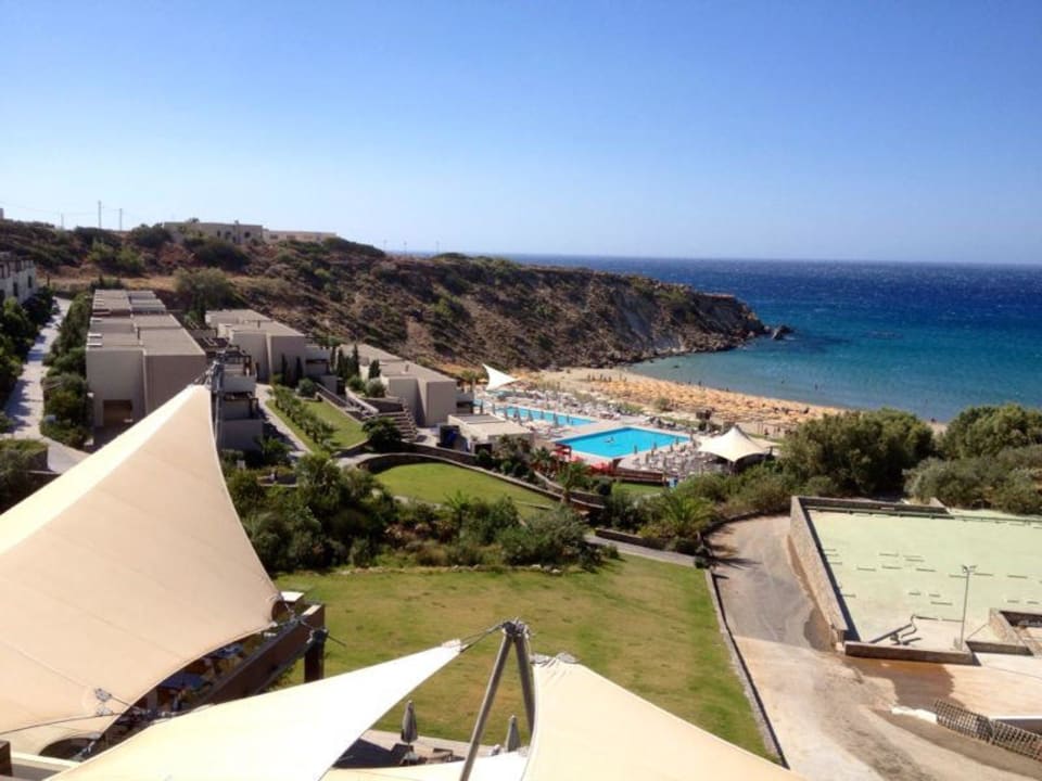 Blick die Bucht Atlantica Mikri Poli Crete