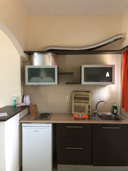 Kitchenette im Superiorroom Hotel Corfu Pearl