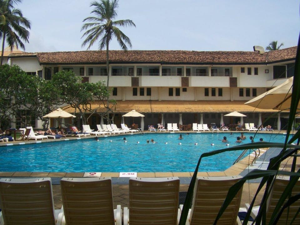Während der Regenzeit jede Menge Platz Tangerine Beach Hotel
