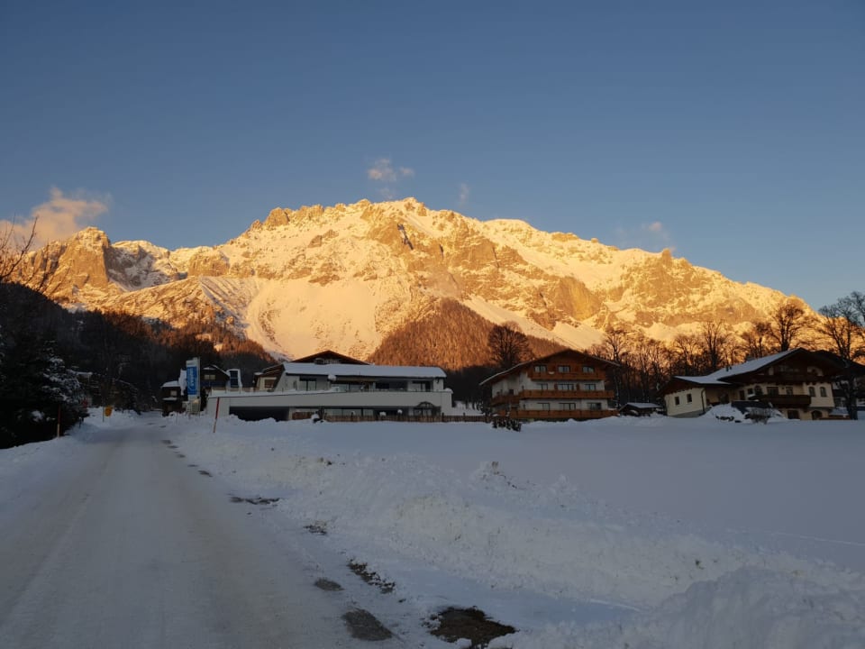 Außenansicht Aparthotel DAS Hochkönig