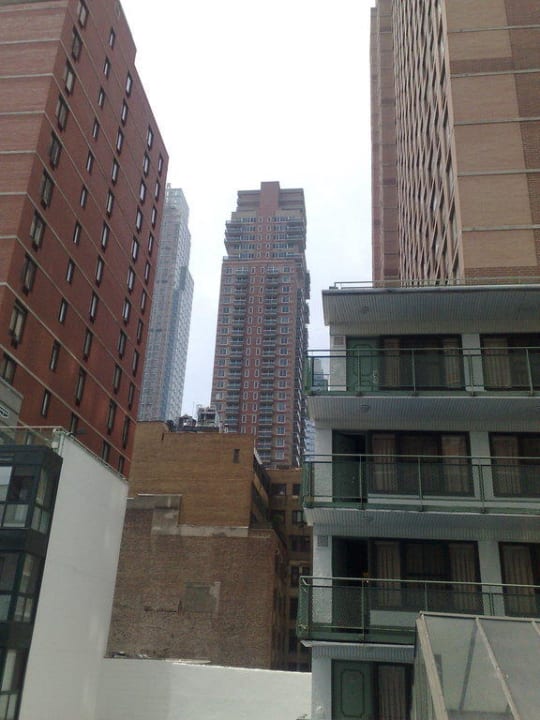 Blick vom Balkon Hotel Travel Inn