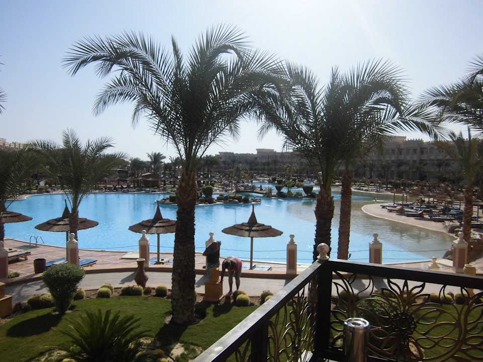 Von der Terrasse aus Pickalbatros Palace Resort