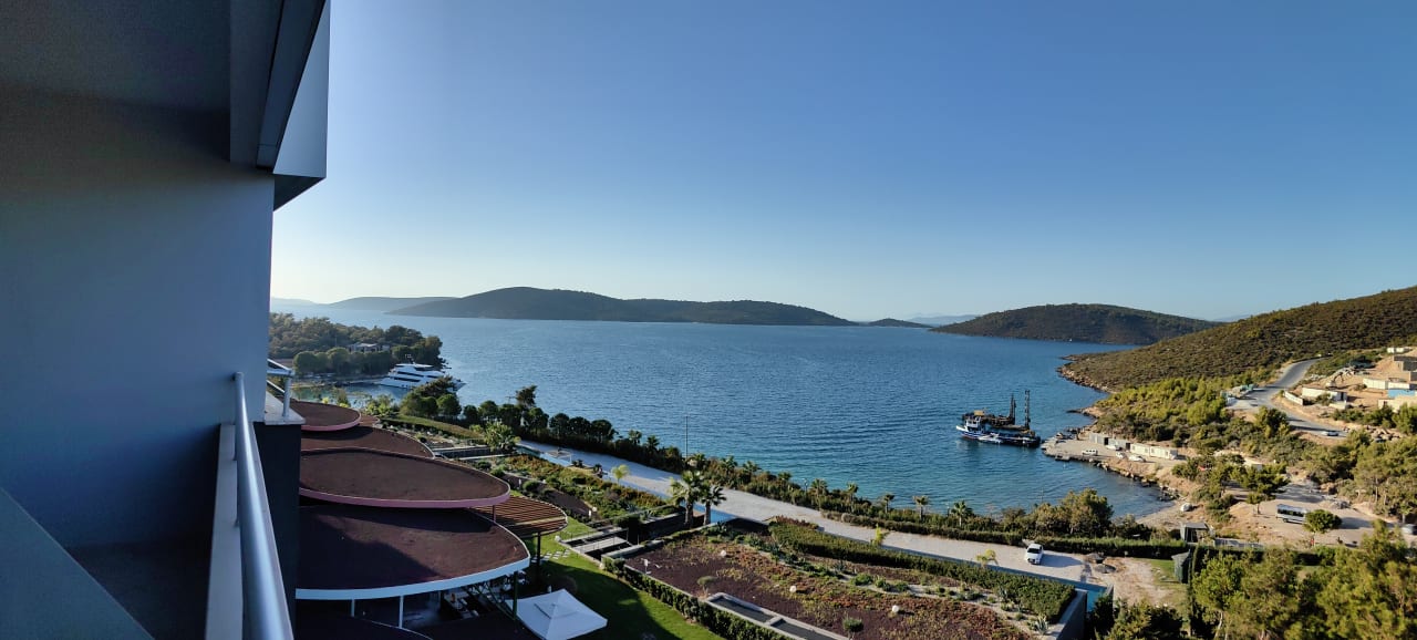 Ausblick La Blanche Island Bodrum