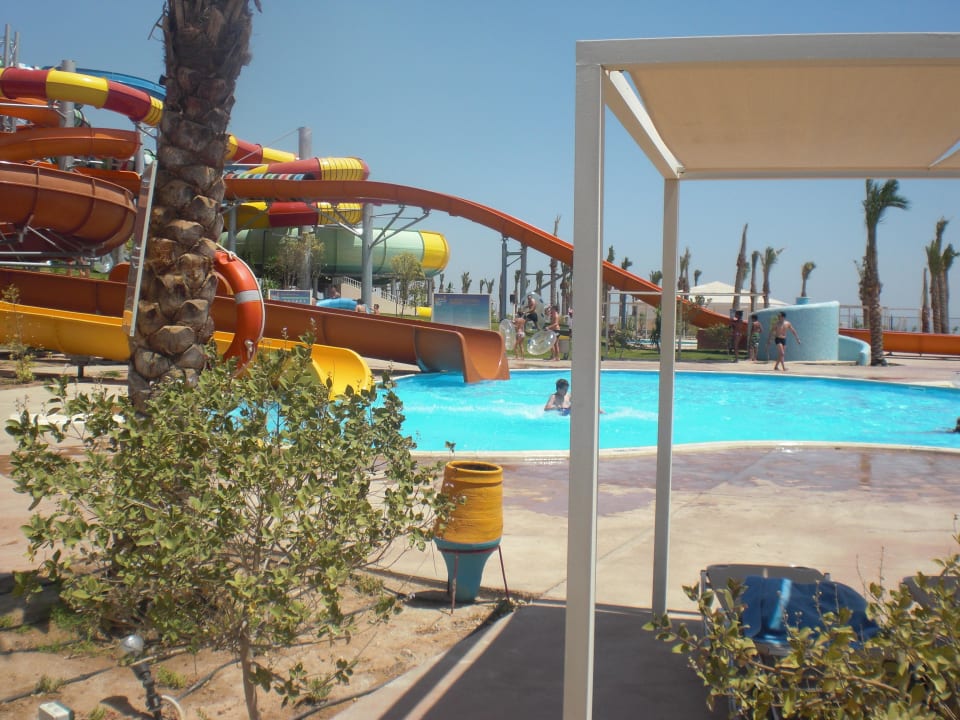 Rutschen im Aquapark Jaz Makadi Oasis Resort