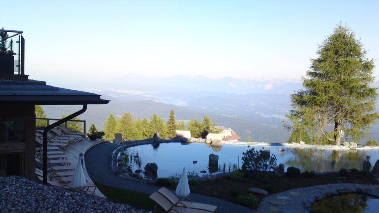 Ausblick vom Garten Mountain Resort Feuerberg
