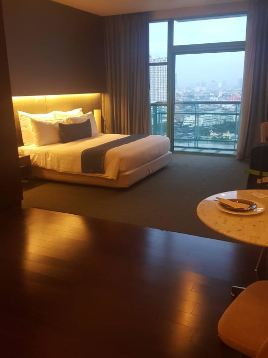 Gemütliches Bett Chatrium Hotel Riverside Bangkok