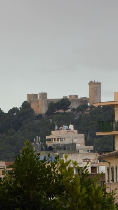 Blick aus Zimmer 211 (gezoomt) Bordoy Continental Palma