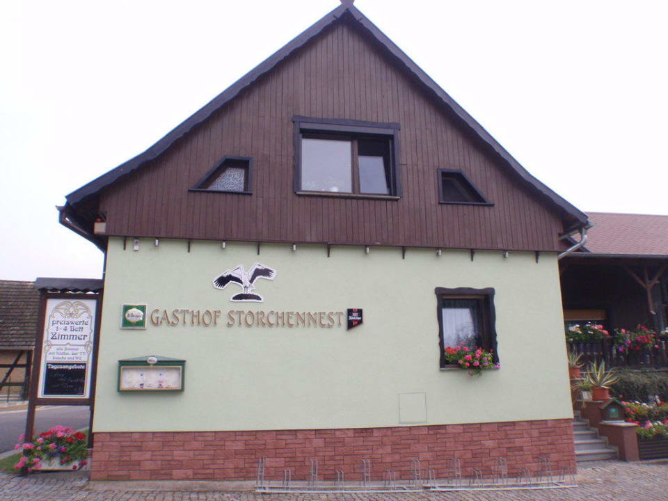Gasthof von außen Gasthof Storchennest