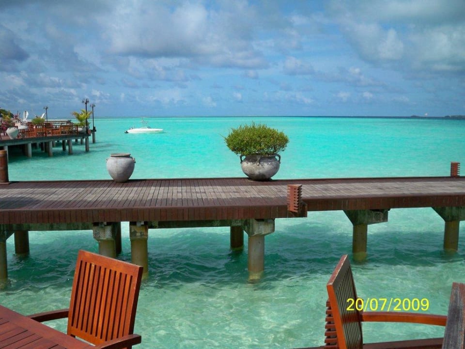 Aus dem Hauptrestaurant Sun Siyam Olhuveli