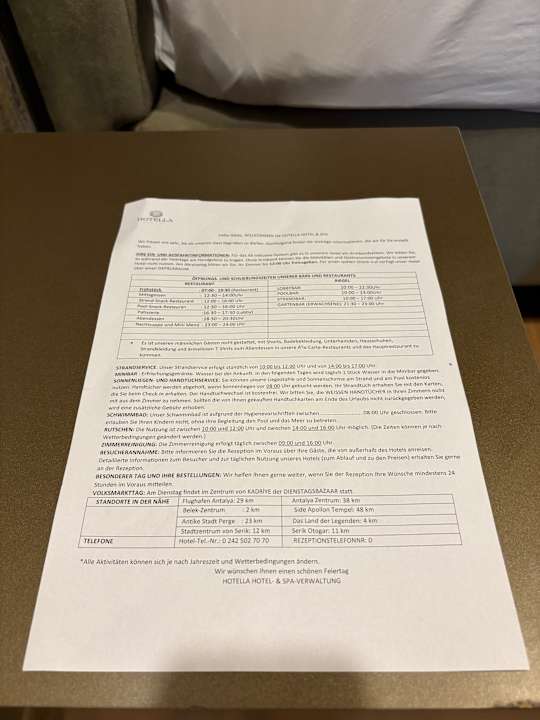 Sonstiges Hotella Resort & Spa