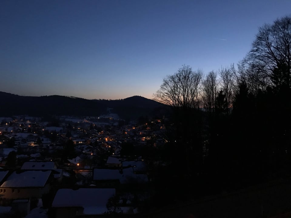 Zimmerausblick Montara Suites Bodenmais