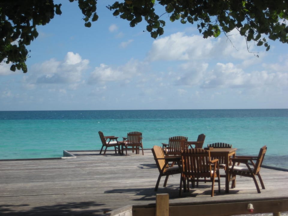 Eine traumhafte Strandbar Kuramathi Maldives