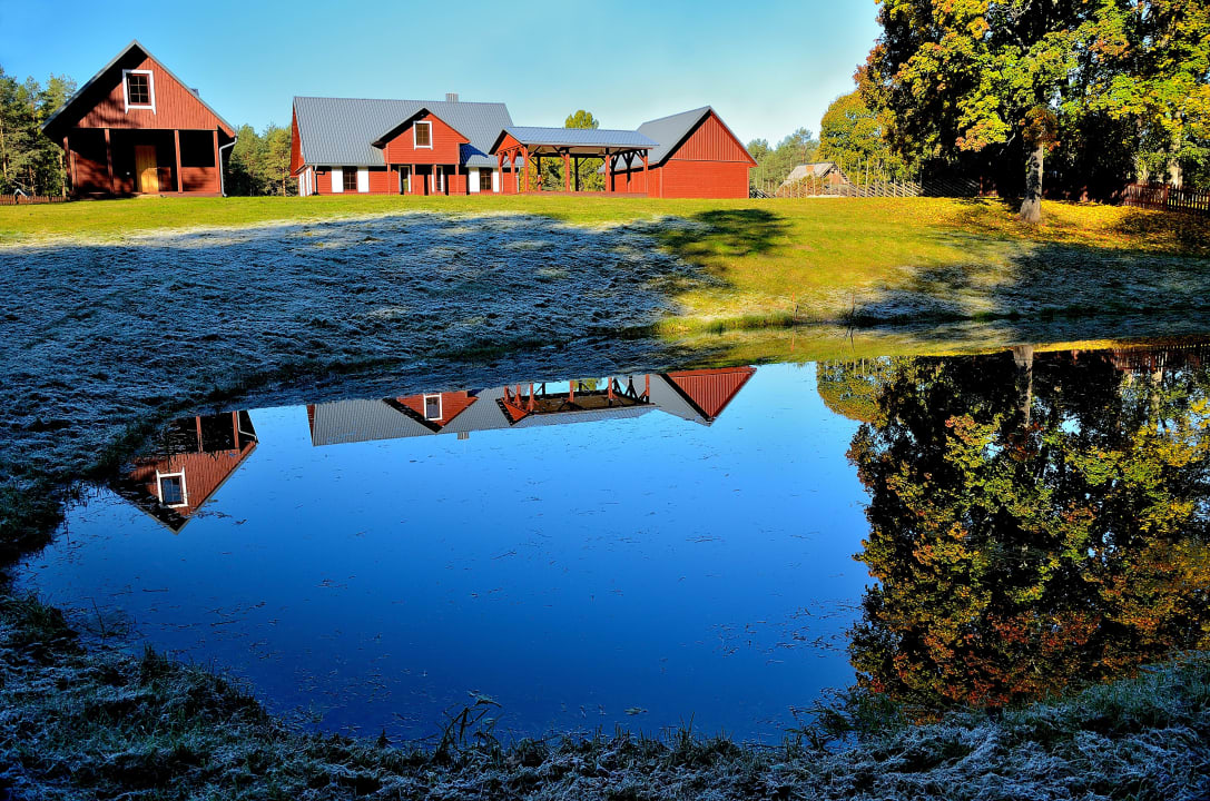 Gartenanlage Villa Dzukijos uoga