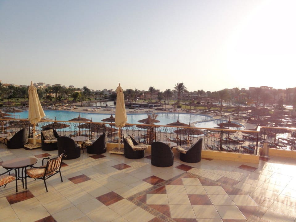 Ausblick vom Haupthaus Pickalbatros Dana Beach Resort - Hurghada