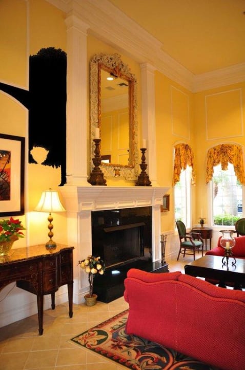 Empfangsbereich Hotel Trianon Old Naples