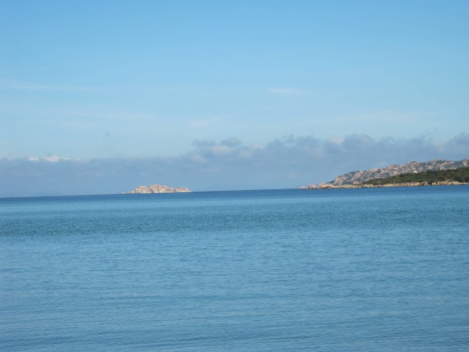 Blick auf das wunderschöne Meer Residence Blue Corner Porto Pollo