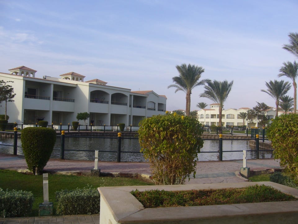 Blick von der Terrasse Pickalbatros Dana Beach Resort - Hurghada