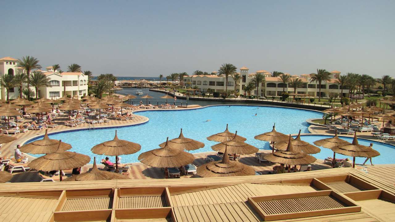 Poolanlage Pickalbatros Dana Beach Resort - Hurghada
