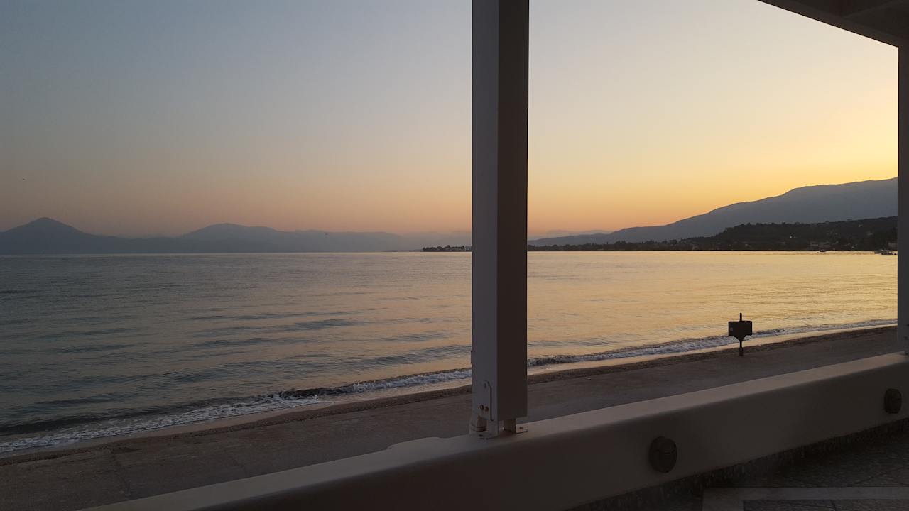 Ausblick Patras Luxury Seaside House