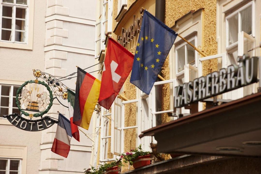 Hotelfassade Altstadthotel Kasererbräu