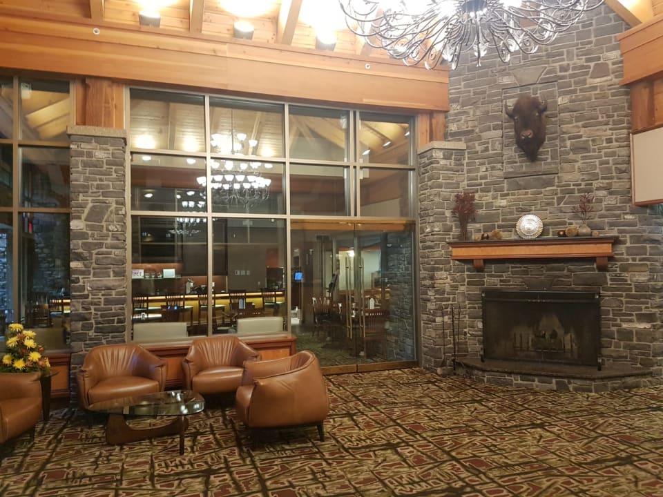 Lobby Hotel Delta Banff Royal Canadian Lodge