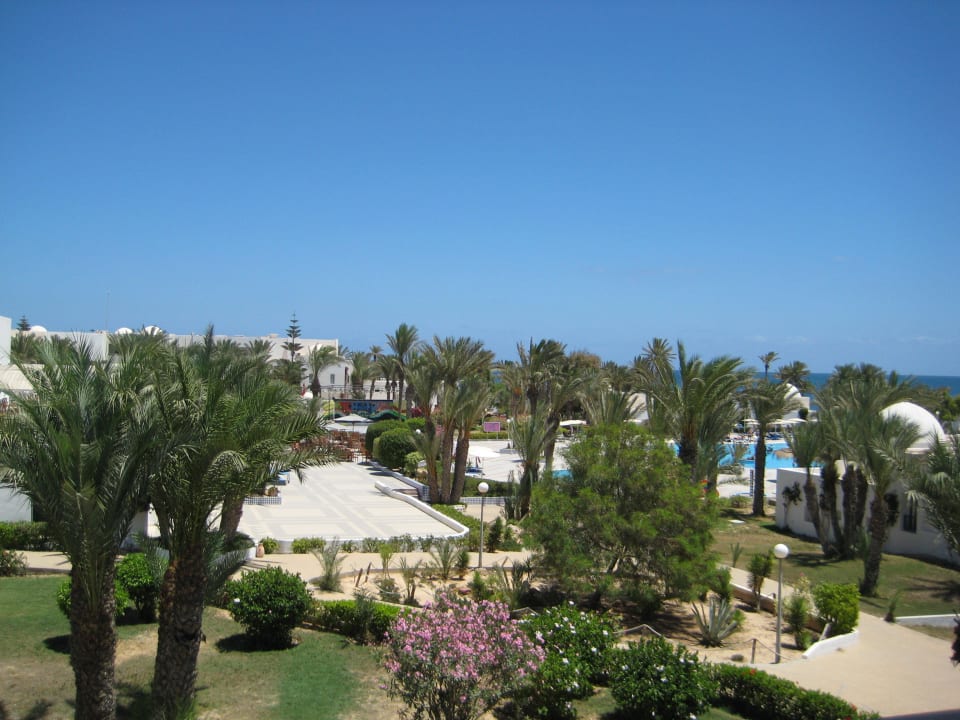 Blick vom Balkon  Hotel El Mouradi Djerba Menzel