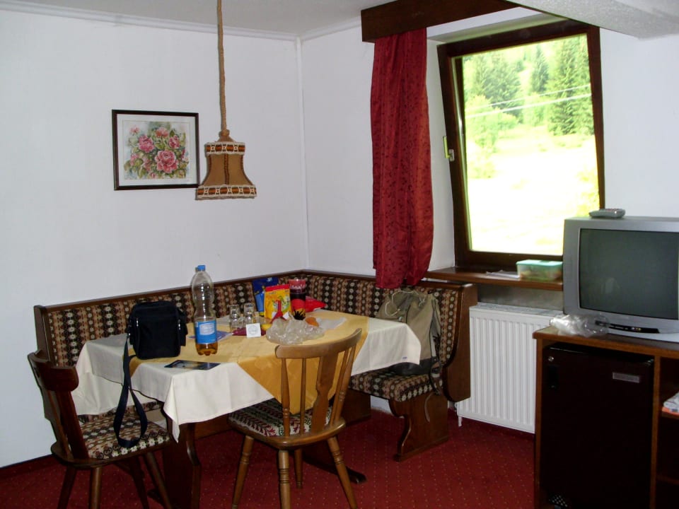 Hier haben wir abends gespielt Hotel Berghof