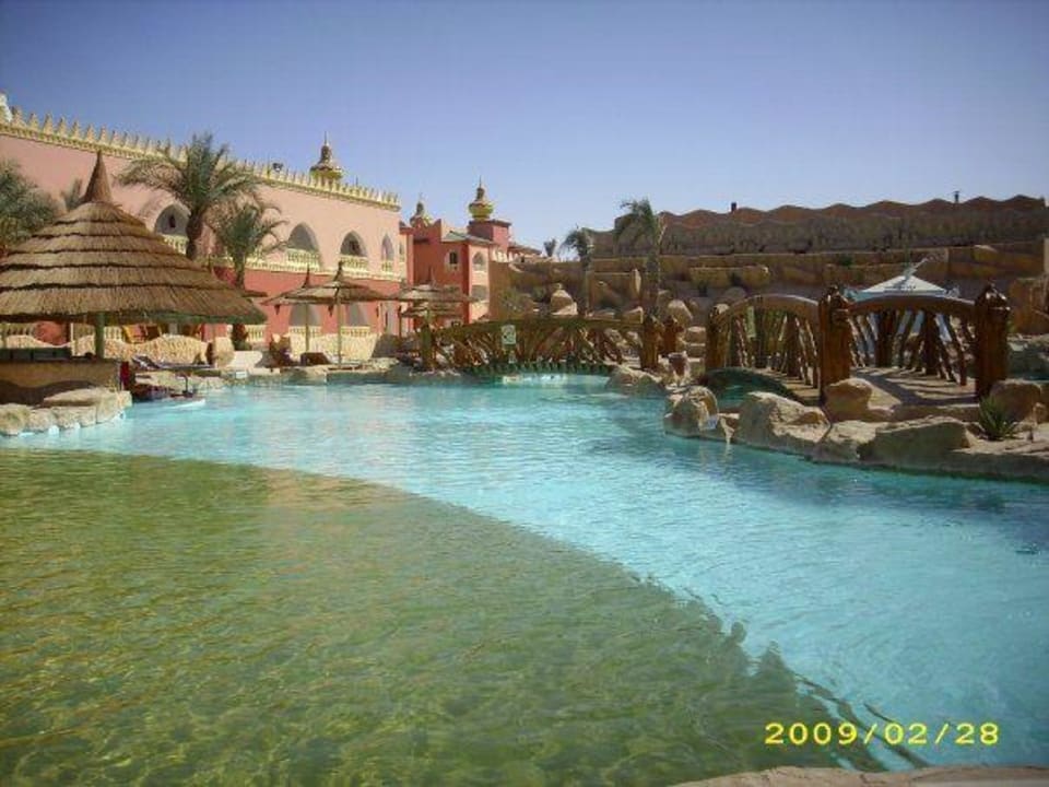 Pool Nr 1 Pickalbatros Alf Leila Wa Leila Resort - Neverland Hurghada