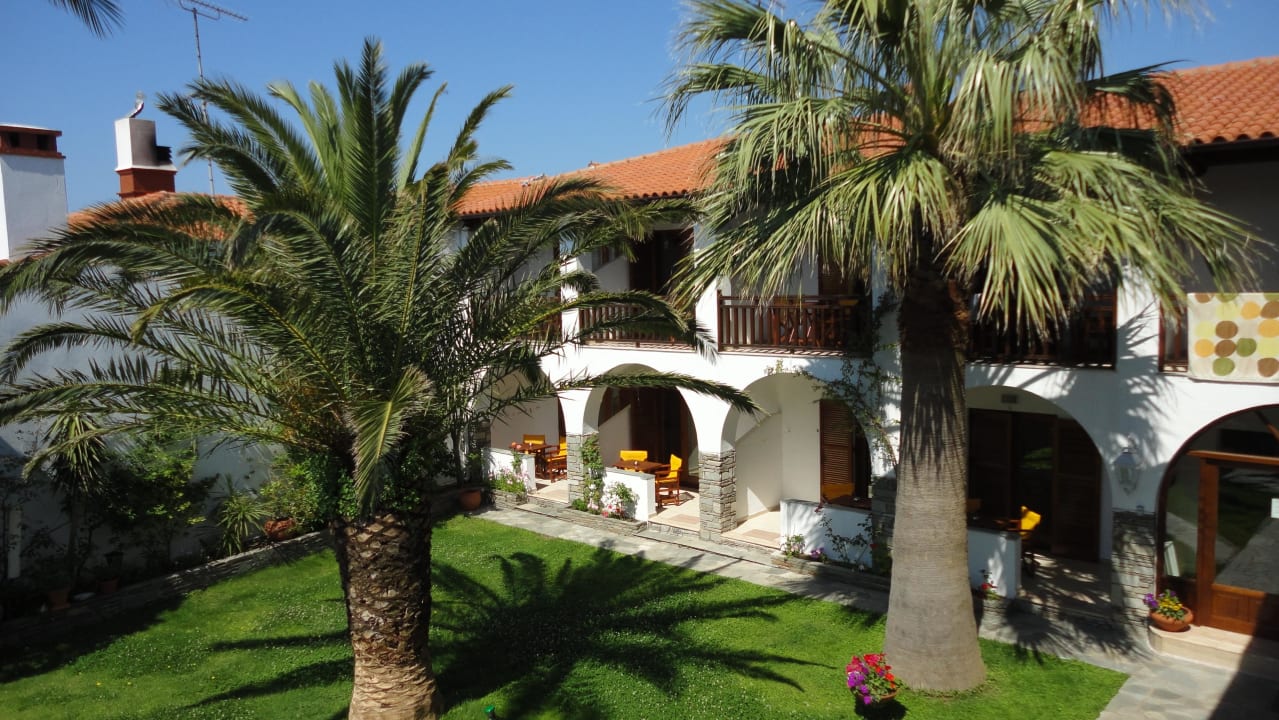 Innenhof des Hotels Hotel Filoxenia