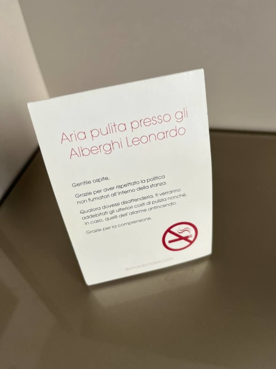 Zimmer Leonardo Boutique Hotel Rome Termini