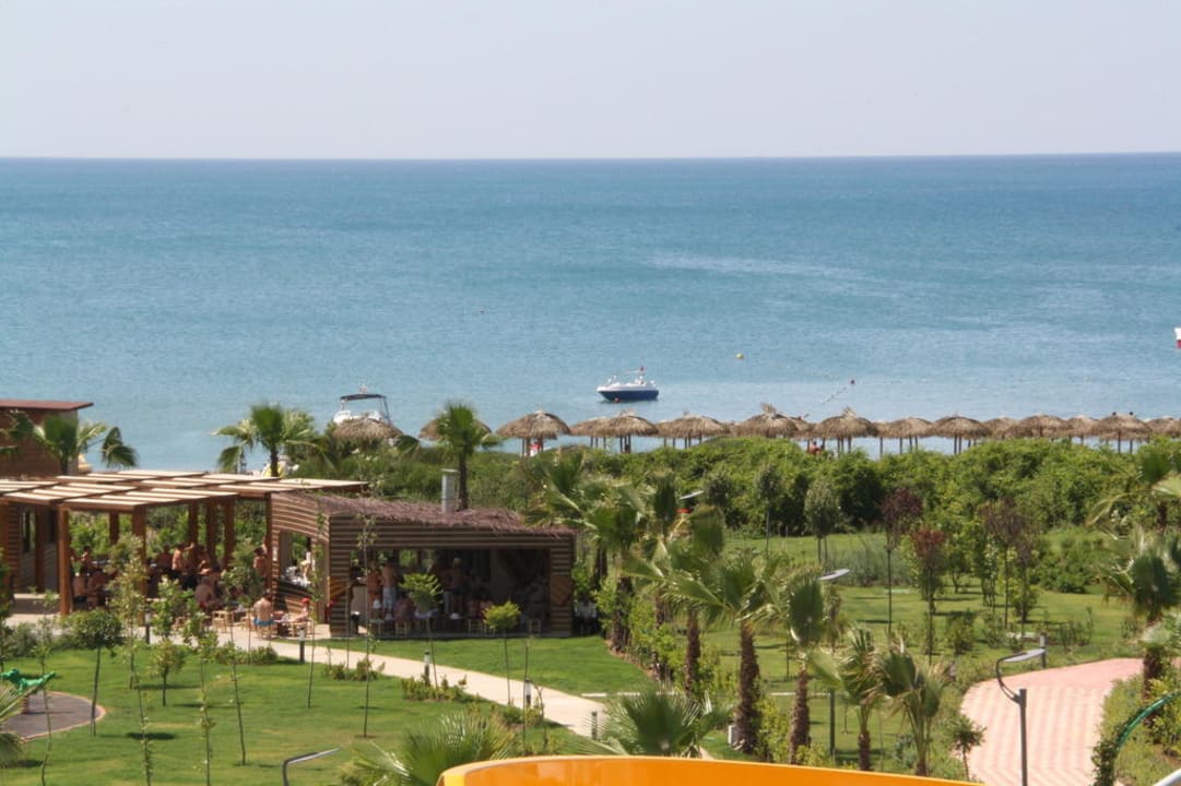 Meerblick aus dem 4. Stock Sherwood Dreams Resort