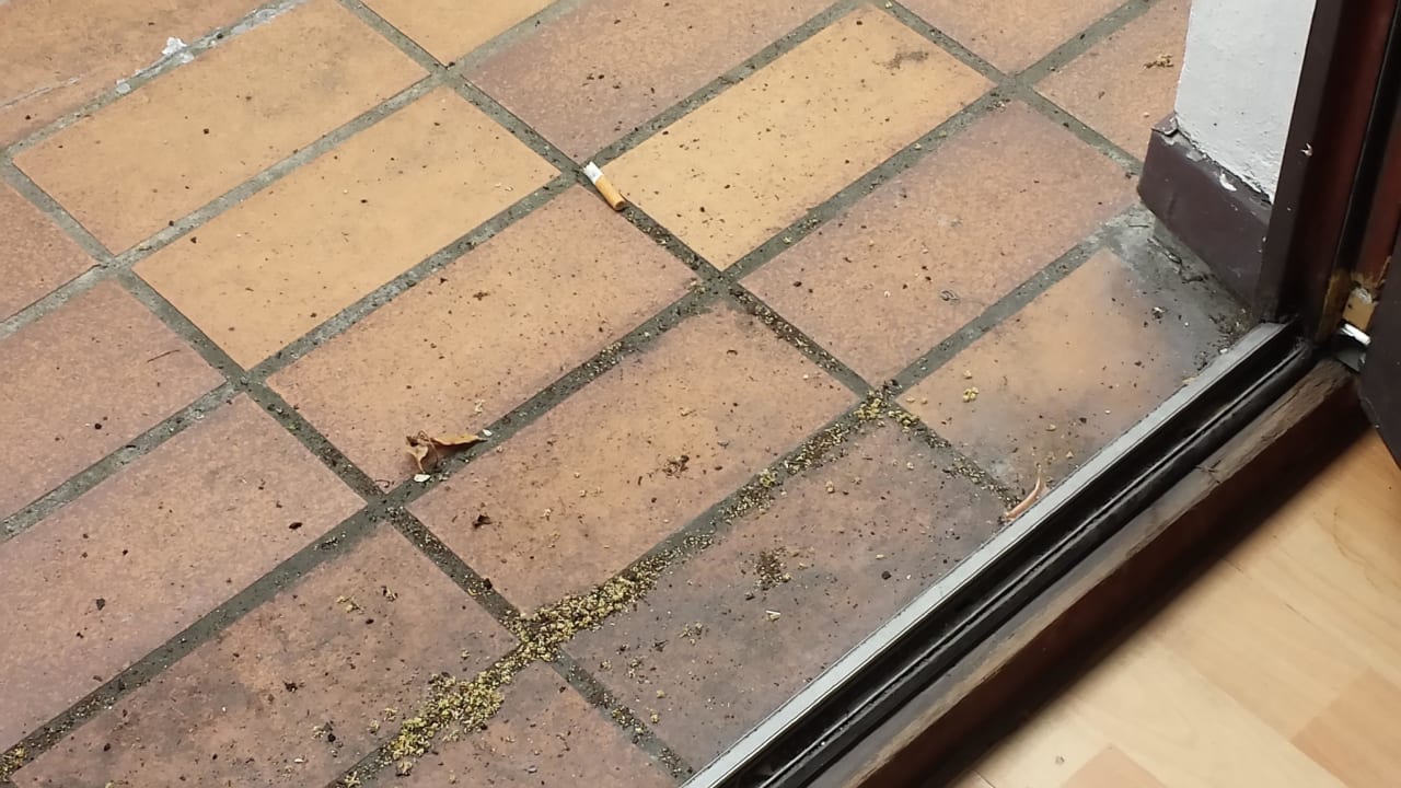 Balkontür Hotel Exe Vienna