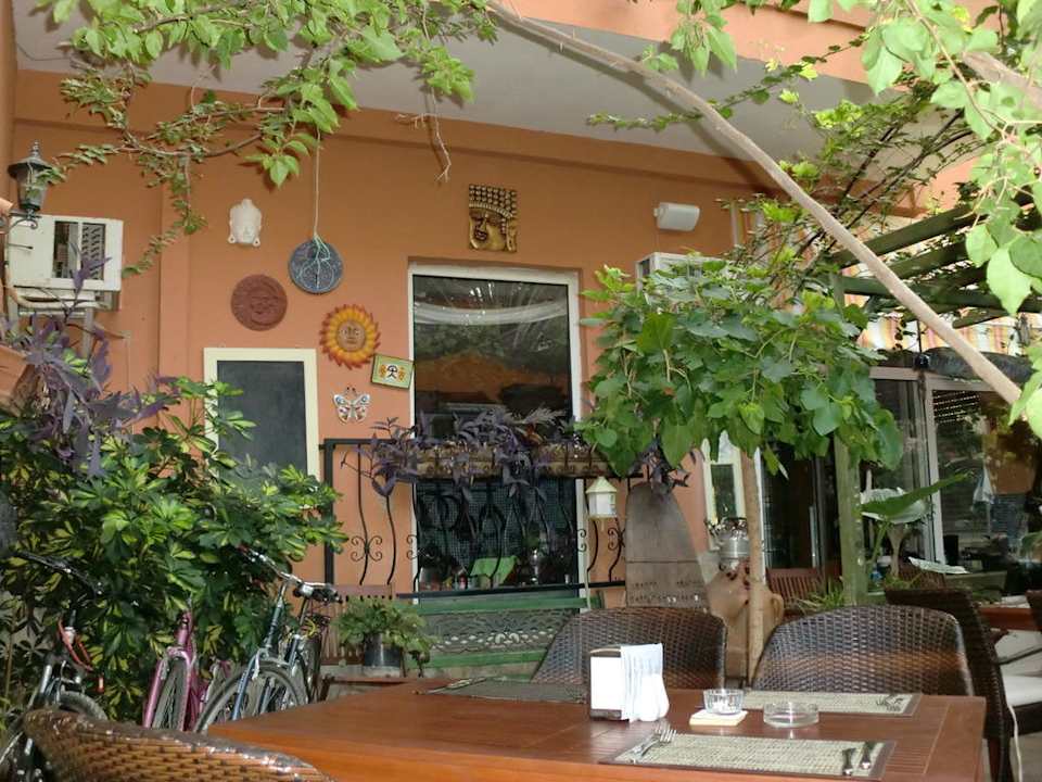 Blick in Richtung Küche Anik Hotel