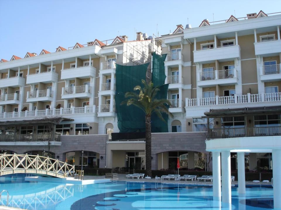 Verhangene Fassade Trendy Aspendos Beach Hotel