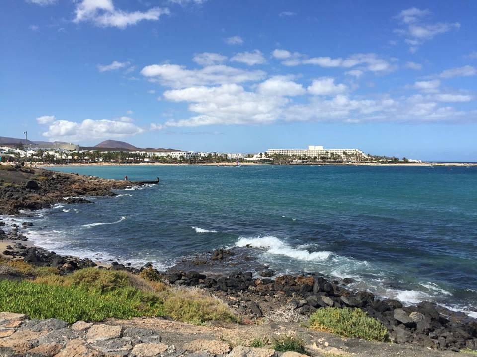 Aussicht von der Promenade allsun App.-Hotel Albatros