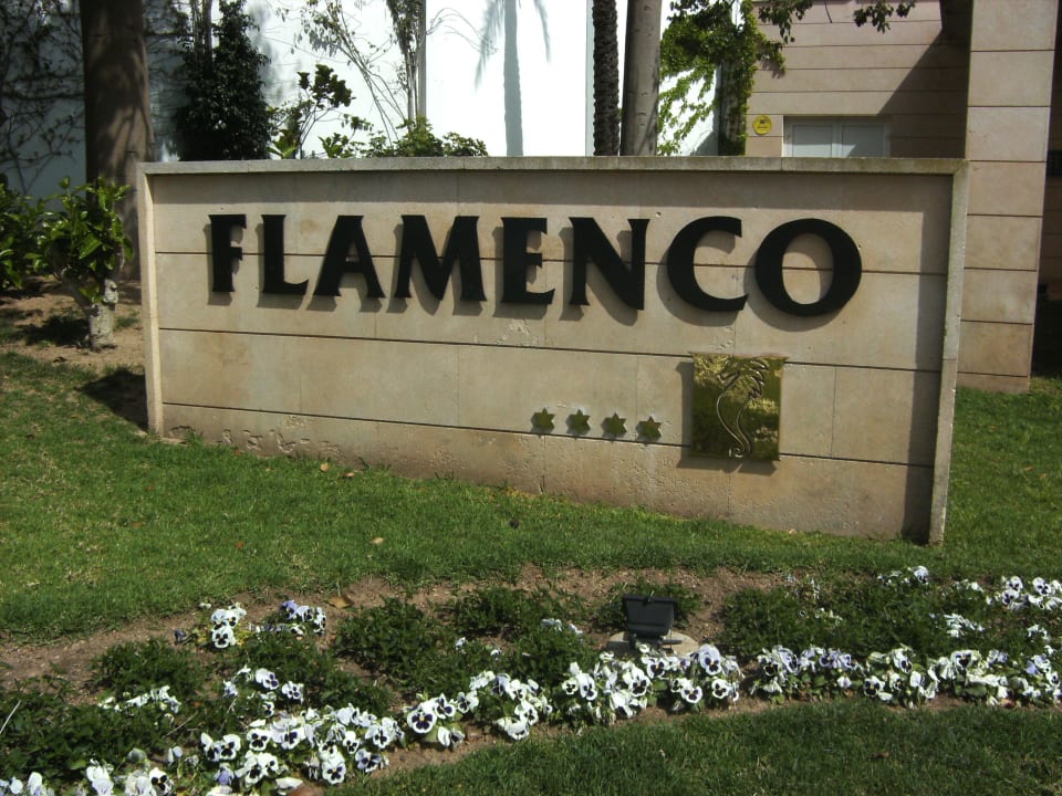 Eingang Hipotels Flamenco