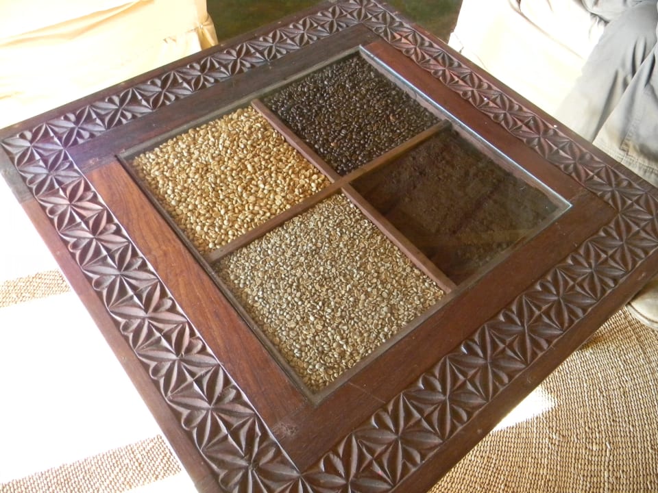 Dekoelement Kaffeebohnen Ngorongoro Farm House