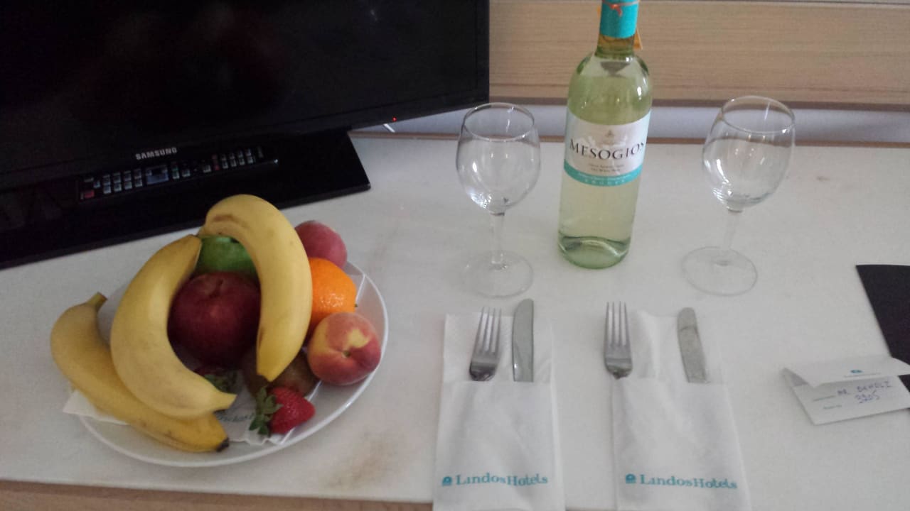 Willkommensgruss Lindos Royal Resort