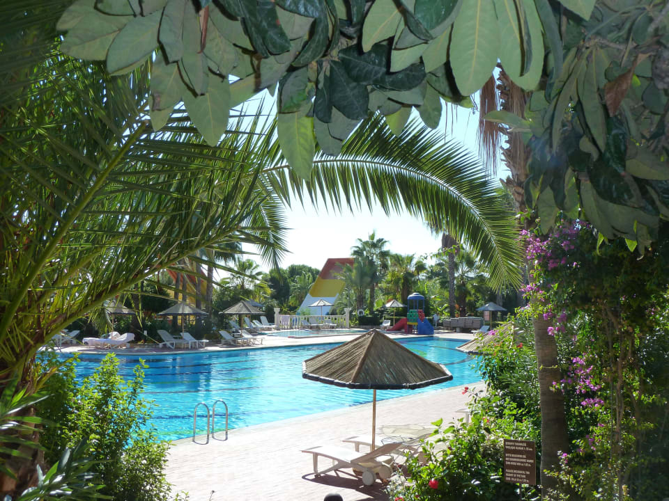 Blick auf den Pool Hotel Defne Garden