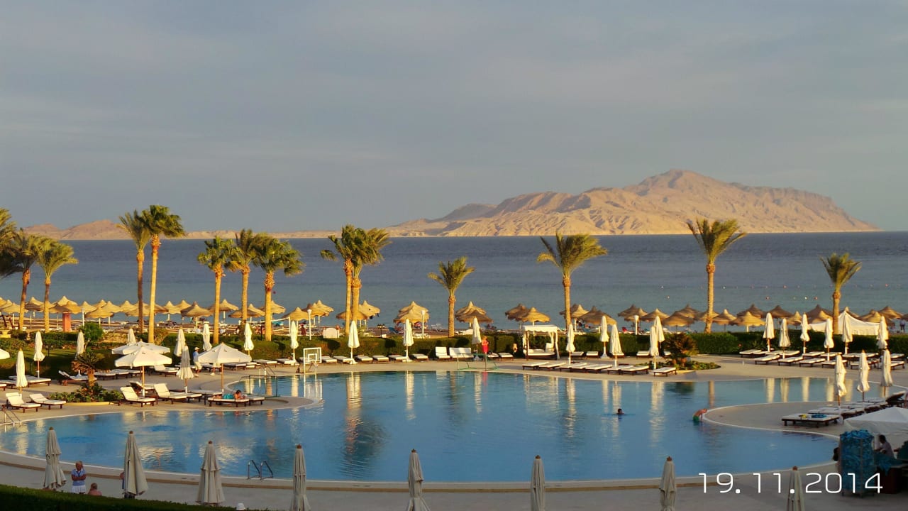 Blick vom Zimmer Baron Resort