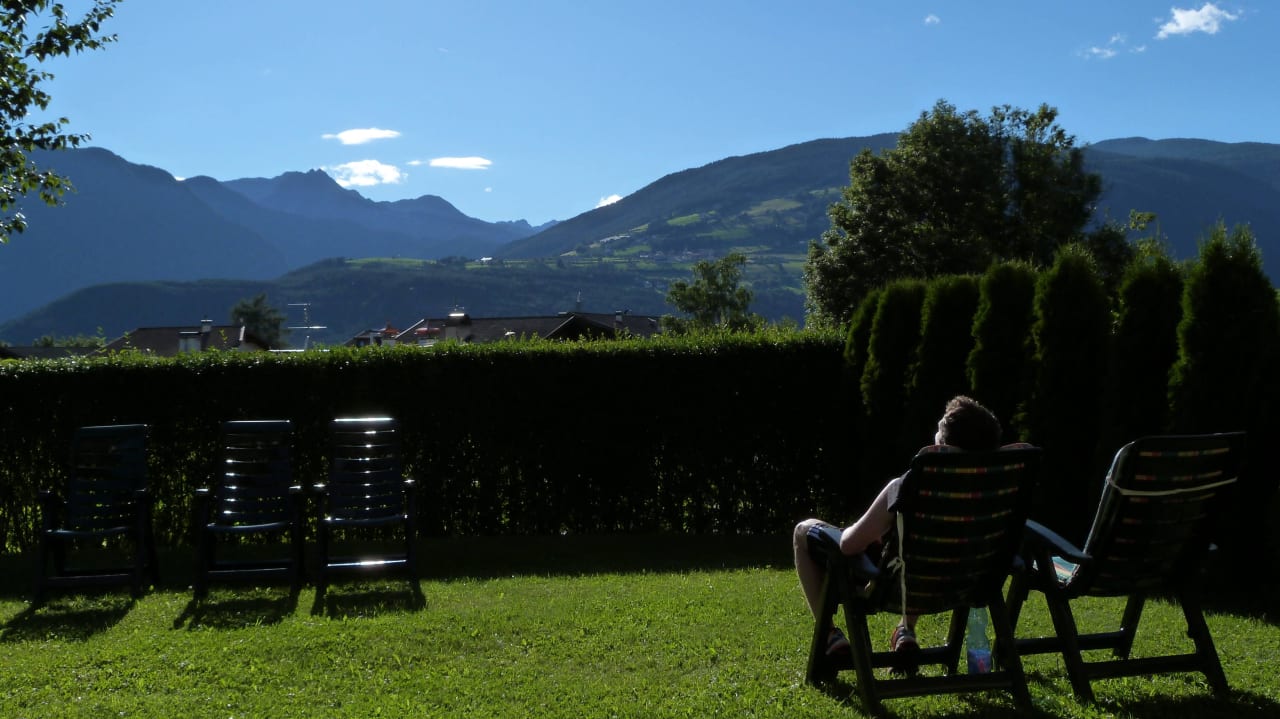 Blick Südseite Pension Volgger