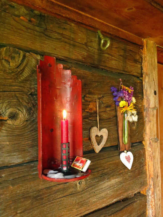 Kerzenlicht Hütte MAG-KTN Bodner Kammer