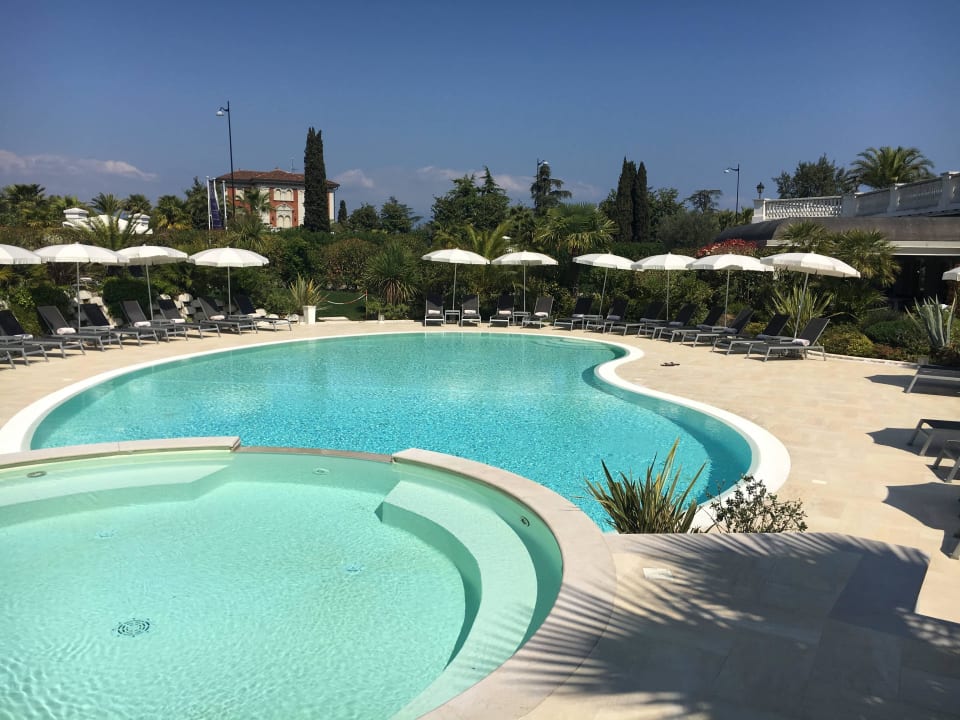 Fast schon Postkarten-Motiv ;-) Hotel Palace Desenzano