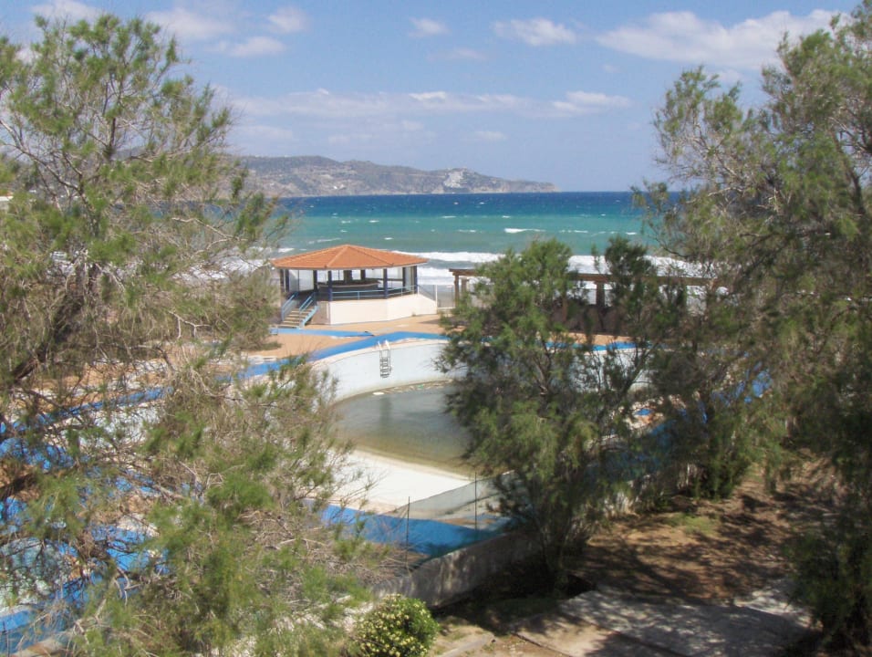 Blick vom Balkon Apollonia Beach Resort & Spa