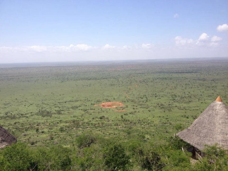 Tolle Aussicht  Lions Bluff Safari Camp