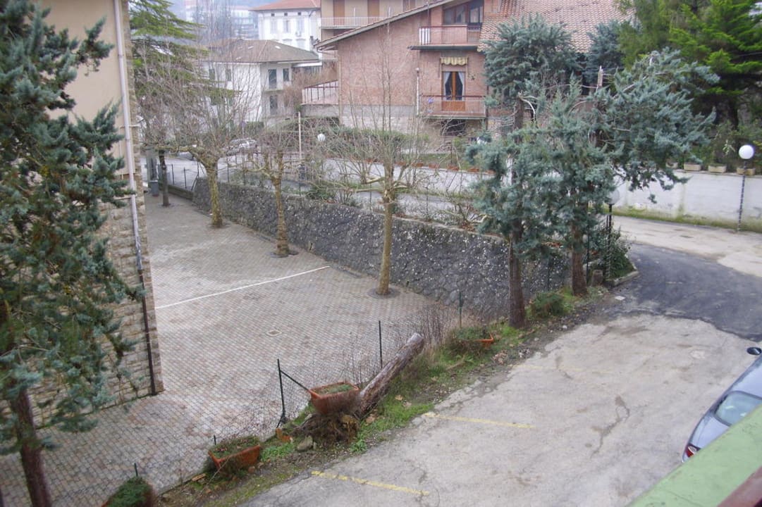 Blick vom Balkon Hotel Attico