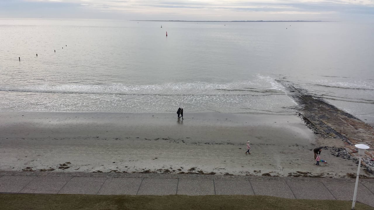 Am Morgen Strandhotel Pique