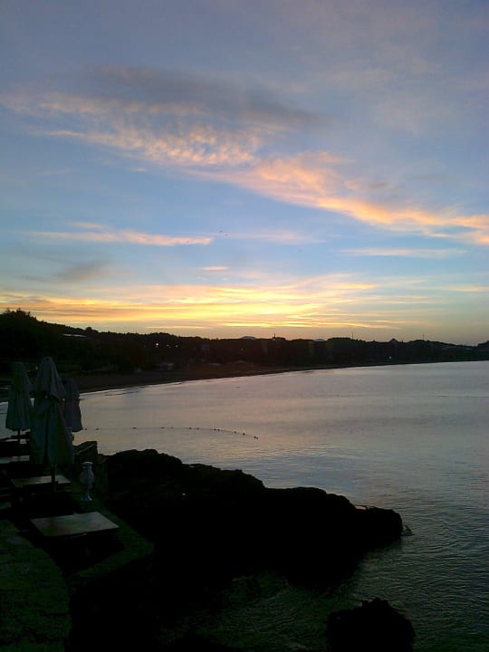 Sonnenuntergang in der Bucht von Incekum Alara Hotel