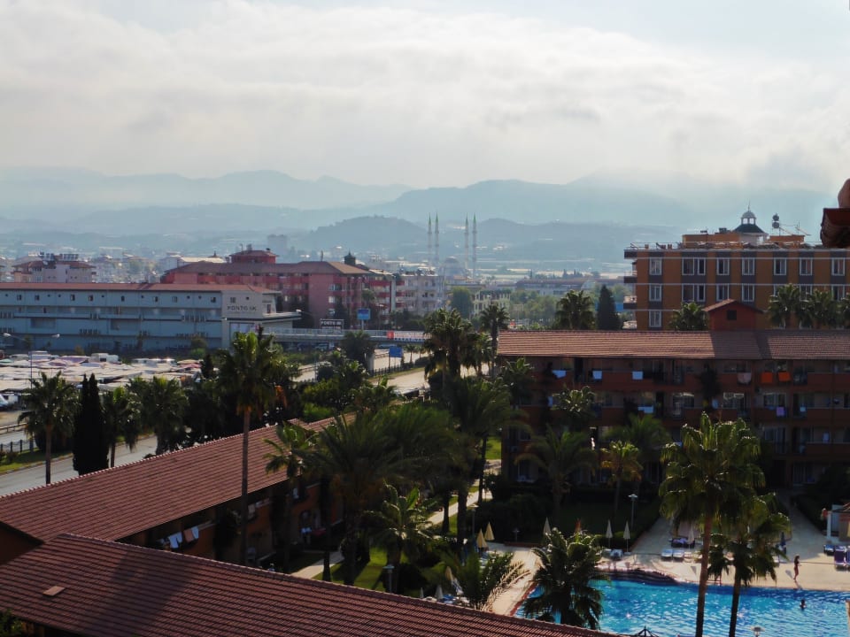 Blick über Konakli Club Turtas Beach Hotel