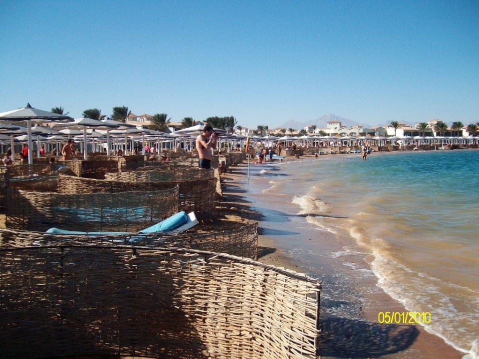 Strand vom Dana Beach Pickalbatros Alf Leila Wa Leila Resort - Neverland Hurghada